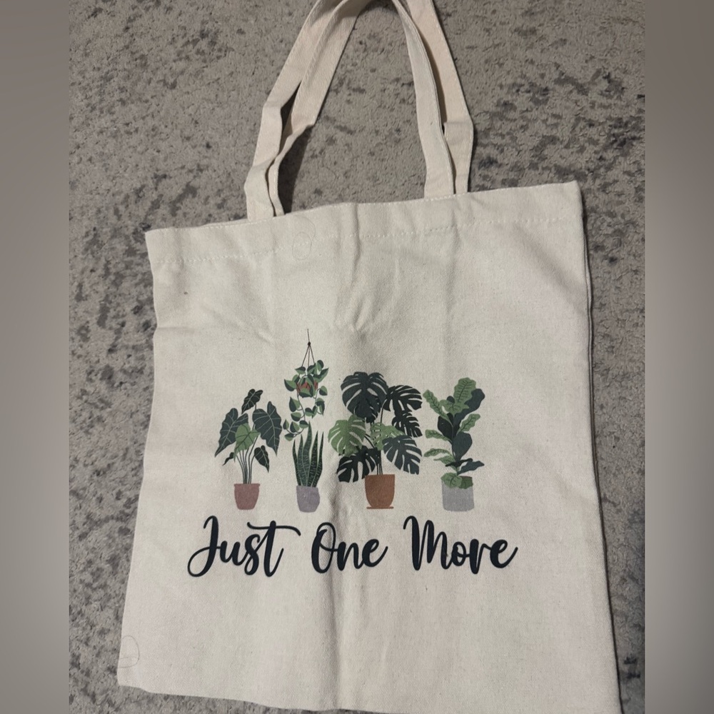 Plant Canvas Tote Bag